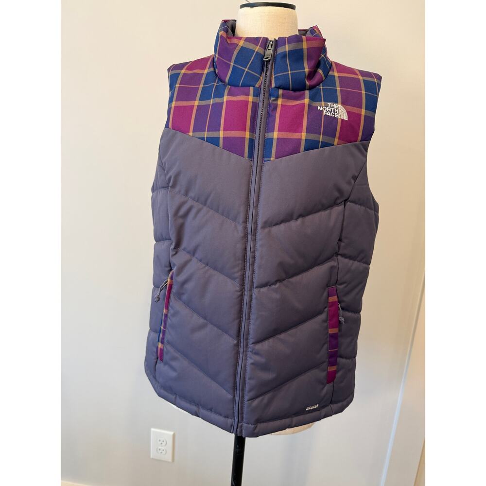 The North Face Women's Vest 550 Fill Vest Size M Purple